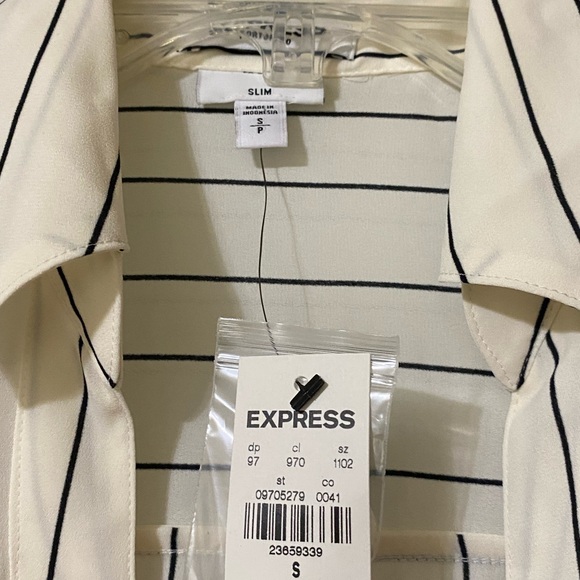 Express Slim Portofino Blouse, NWT, Small - Picture 4 of 6